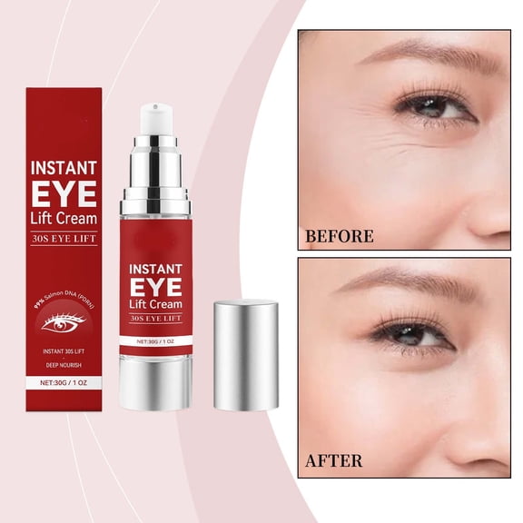 Intensive Repair Eye Cream, Under Eye Cream for Bags & Wrinkles, Firming Treatment with Visible Results, Brightens Dark Circles, Anti-Aging Formula for Youthful Glow, 1 Oz