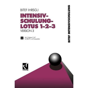 Intensivschulung Lotus 1-2-3: Version 3, (Paperback)