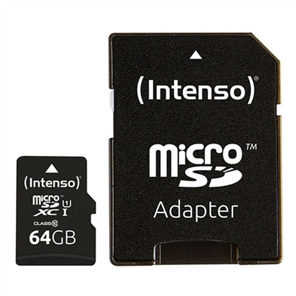 Intenso Premium Microsdxc Memory Card INCL. SD Adapter, Class 10 UHS-I, 128 GB, Black 128 GB UH