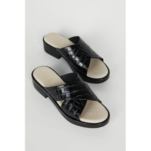 Intentionally Blank Women's Vonda Sandal Black Size 9