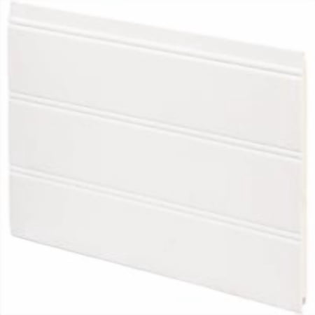 6-pack Inteplast Building Products Beaded PVC Wainscot Kit - Reversible, White - 6 Pack, 7.5x34 In. — Residential Use, Standard Application