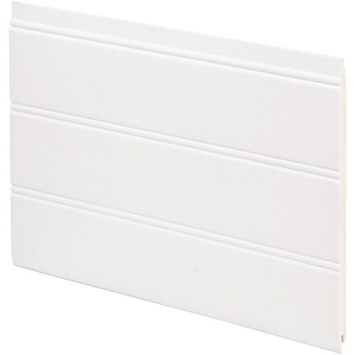 Deluxe Beadboard 8' Length PVC Wainscoting Kit Heights Up to 56 Inches