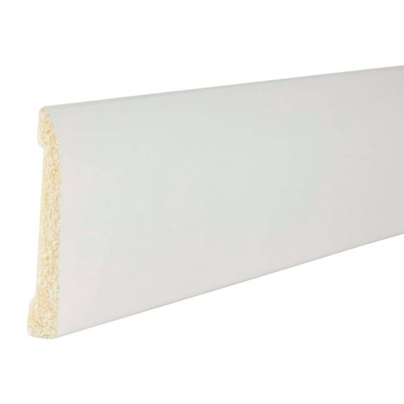 Inteplast Building Products 25 Packs 7'WHT Case Poly Molding