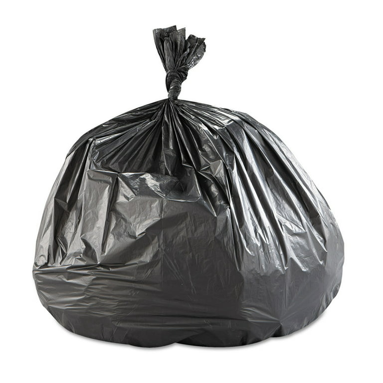 44 Gallon Commercial Trash Bags 38x46” Black Garbage 100 COUNT