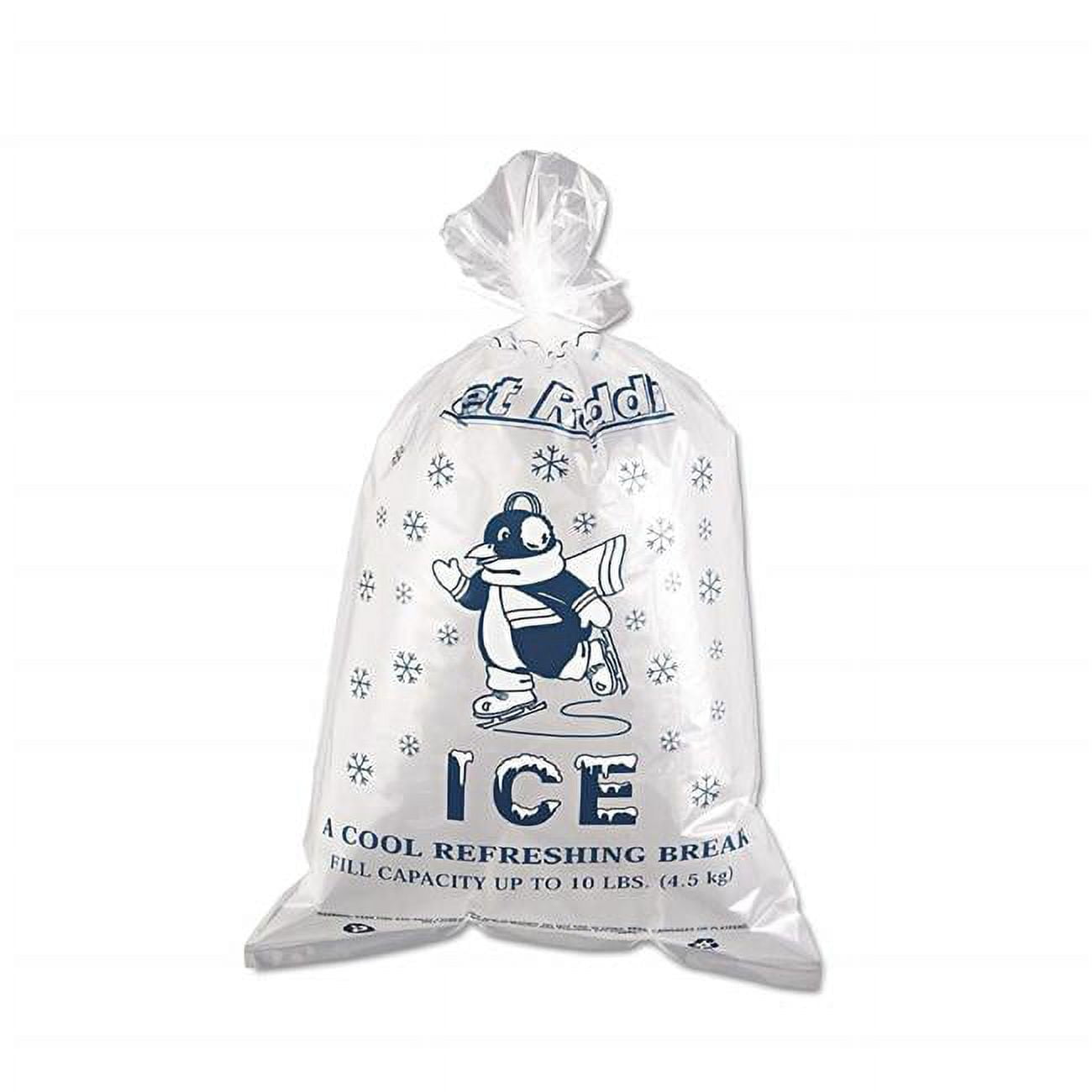 Inteplast Group ICEBAG1221NP 10 lbs Natural Ice Bag