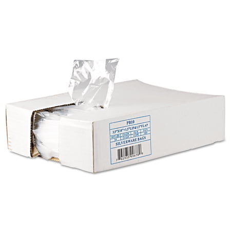 Inteplast Group Silverware Bags, 0.7 mil, 3.5 - 10 Pack