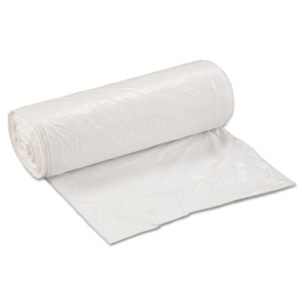 Inteplast Group Low-Density Can Liner 30 x 36 30gal .8mil White 25/Roll 8 Rolls/Carton SL3036XHW