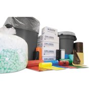 33 gal. 1.3 mil 33 in. x 39 in. Institutional Low-Density Can Liners - Red 25 Bags/Roll, 6 Rolls/Carton