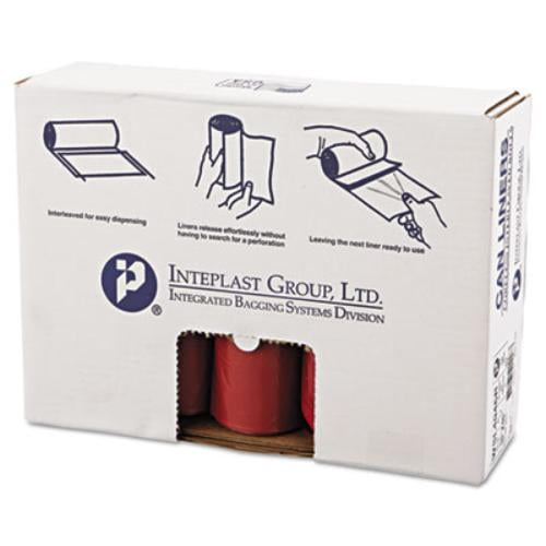 Integrated Bagging Systems SL4046R Low-density Can Liner, 40 X 46, 45gal, 1.3mil, Red, 20/roll, 5 Rolls/carton