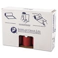 thumbnail image 1 of Low-Density Can Liner, 40 x 46, 45gal, 1.3mil, Red, 20/Roll, 5 Rolls/Carton, 1 of 4