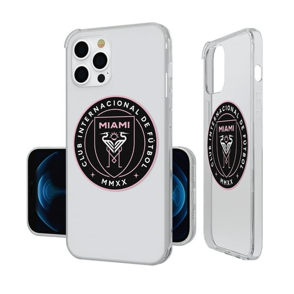 Inter Miami CF iPhone Insignia Design Clear Case