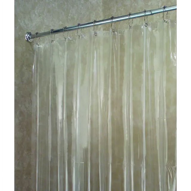 InterDesign 14551 Shower Curtain/Liner, 72 Inch By 72 Inch Ethylene
