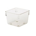 thumbnail image 1 of InterDesign 52730 Linus Drawer Organizer, 4" x 4" x 3", Clear, 1 of 2