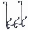 thumbnail image 1 of InterDesign 53071 Lyra 3 Hook Over The Door Hanger, Bronze, 1 of 2
