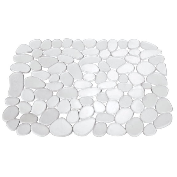 Interdesign Sink Mat Pebble 10.75" X 12.25" Clear