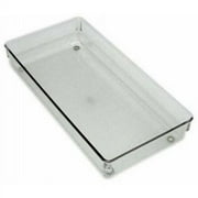 InterDesign 6x12CLR Linus Organizer, 6 x 12, Smoke