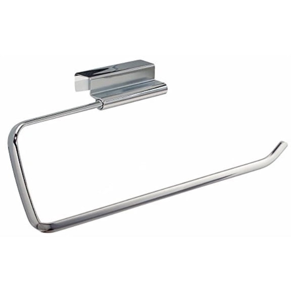 InterDesign Axis Over the Cabinet Paper Towel Holder, Chrome
