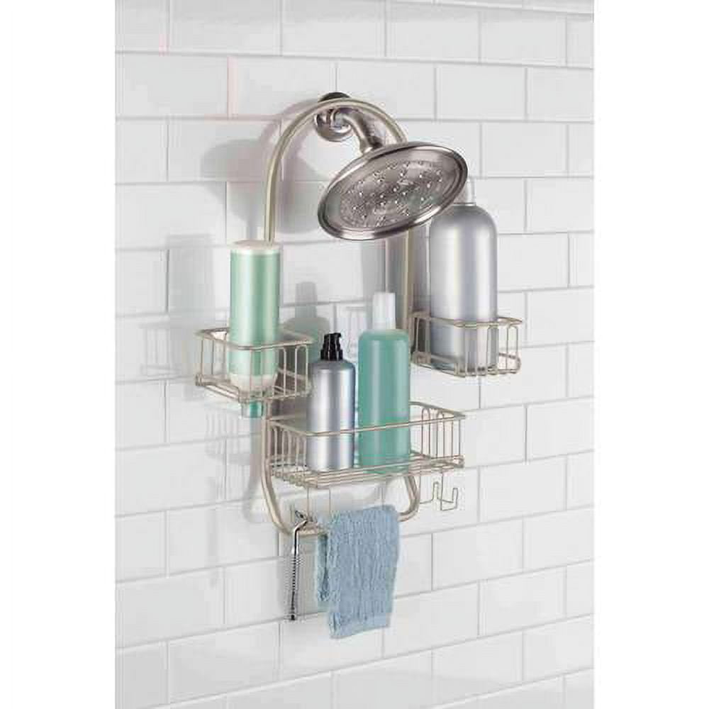 InterDesign Classico Hanging Shower Caddy - Bathroom Storage Shelves ...