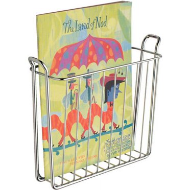 Onyx Mesh Magazine Wall Rack, 10 Pocket - Walmart.com