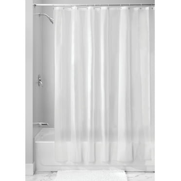 InterDesign EVA 5.5 Gauge Shower Curtain Liner, Standard, 54" x 78", Frost