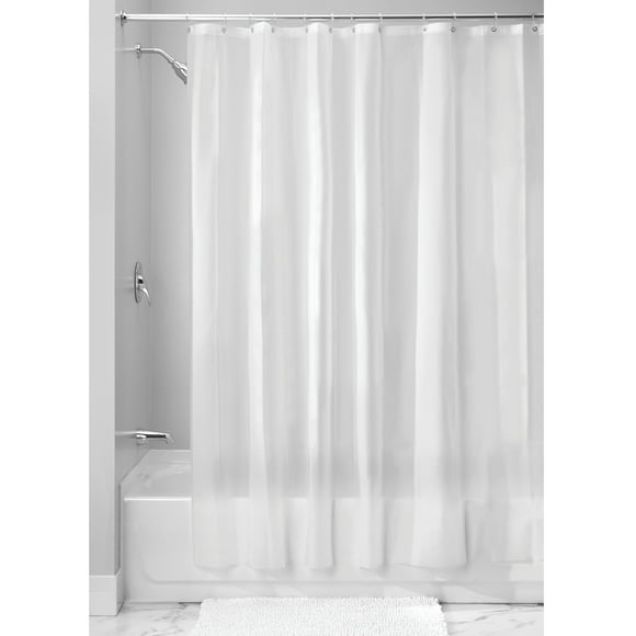InterDesign EVA 5.5 Gauge Shower Curtain Liner, Standard, 54" x 78", Frost