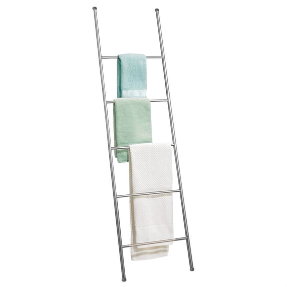 InterDesign Forma Brushed Silver Towel Ladder 16.5 in. L Stainless Steel