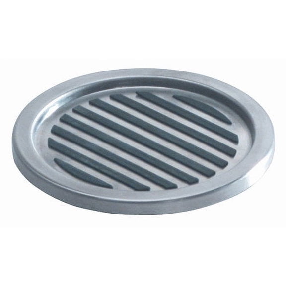 InterDesign Forma Coaster, Brushed Stainless Steel, Set of 4