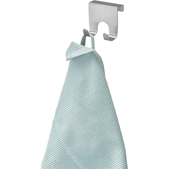 InterDesign Forma Over the Cabinet Hook - Brushed Stainless Steel - Easy Installation