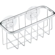 InterDesign Gia Stainless Steel Sink Caddy, with Suction Cups