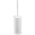 thumbnail image 1 of InterDesign Kent Plastic Toilet Bowl Brush Set, Classic Design Slim Compact Bowl Brush and Holder for Bathroom - Sturdy, Deep Cleaning, 4.25" x 4.25" x 16", White, 1 of 4