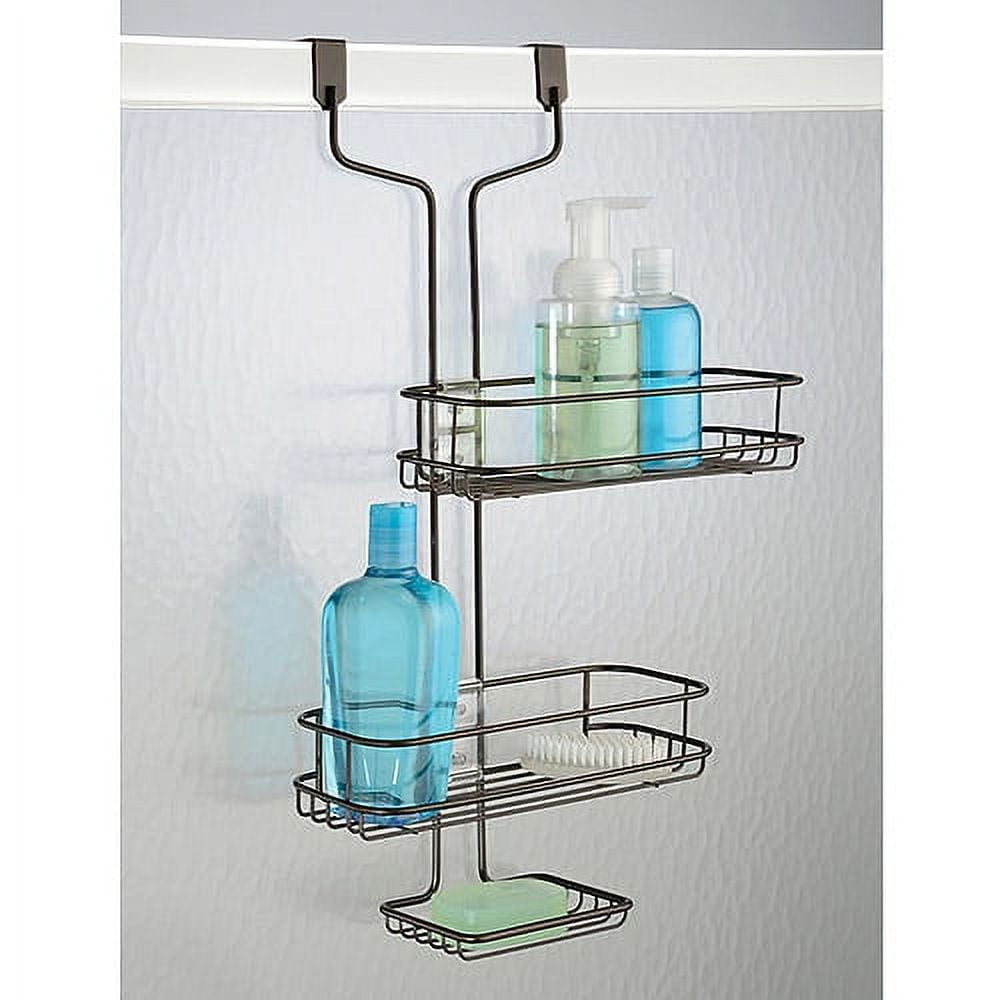 Homeries Shower Caddy - Durable 2 Layers No Rust Aluminum Bathroom She
