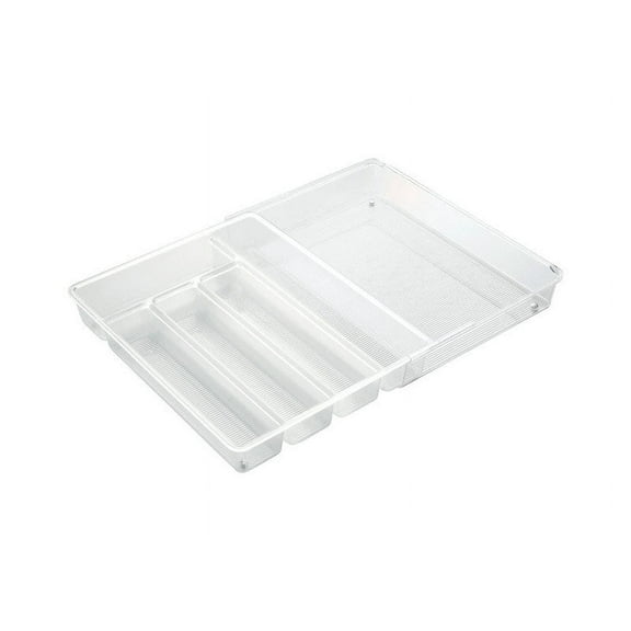 InterDesign Linus 2.25 in. H x 14.25 in. W x 11.25 in. D Cutlery Organizer