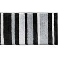 thumbnail image 1 of InterDesign Microfiber Stripes Bathroom Shower Rug, 34"x 21", 1 of 3