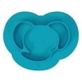 thumbnail image 1 of InterDesign Non-slip Silicone Mini Elephant Placemat, Teal, 1 of 1