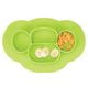 InterDesign Non-slip Silicone Mini Monkey Placemat, Lime Green
