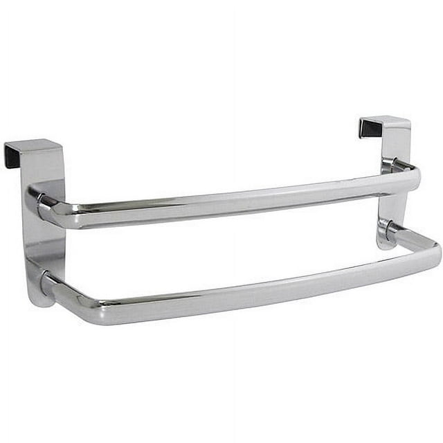 InterDesign Over-the-Cabinet Kitchen Hanging 3.5" Towel Bar, Chrome