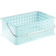 thumbnail image 1 of InterDesign Plastic Basket, Blue, 1 of 2