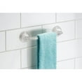 thumbnail image 1 of iDesign Plastic 10.5" Power Lock Suction Towel Holder Bar, Clear, 1 of 4