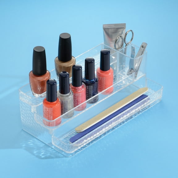 InterDesign Rain Nail Polish Cosmetic Organizer