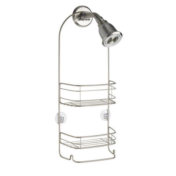 InterDesign Rondo Bathroom Shower Caddy for Shampoo, Conditioner, Soap
