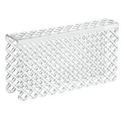 InterDesign Stari Protector Mat for Kitchen Sink Divider, Polyurethane, Clear, 6-Piece