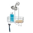 thumbnail image 1 of InterDesign Weston 14.86 in. H x 4.5 in. W x 11 in. L Silver Shower Caddy, 1 of 2