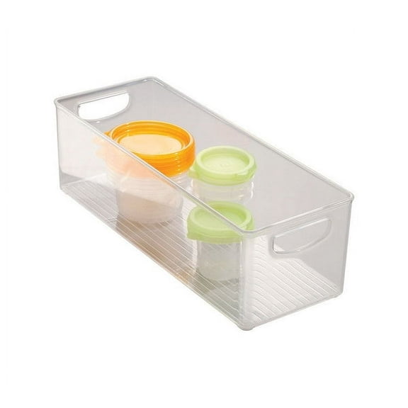 InterDesign iDesign 6 in. H X 5 in. W X 16 in. D Stackable Storage Bin