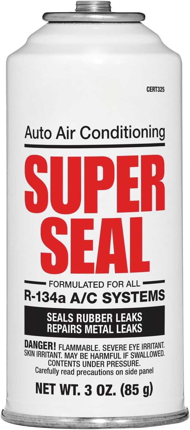 InterDynamics Car Air Conditioner, Certified A/C Pro Refrigerant Leak Stop Kit for R134A Car Air Conditioners, 3 Oz Each