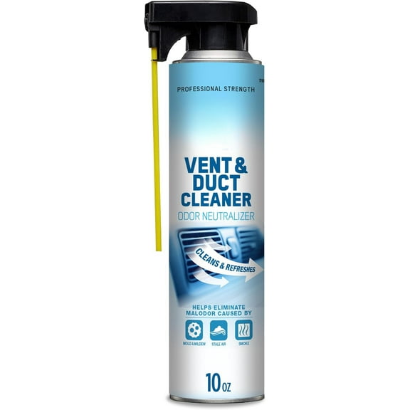 InterDynamics Certified Vent and Duct Cleaner, Professional Strength Odor Eliminator for Cars, Truck, HVAC,