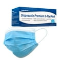 thumbnail image 1 of InterMask ASTM Level 3 Disposable Premium 3-Ply Face Mask, Box of 50, 1 of 9