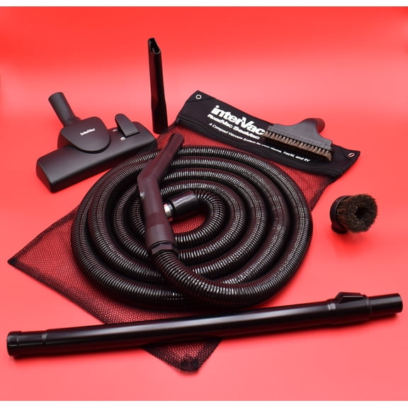 InterVac Design Accessory Kit with Combo Rug/Floor Tool -32mm; works with many central vacuums