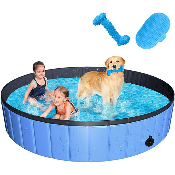 Infinity Pool Dog Intera XXL Foldable Dog Pet Pool, 63
