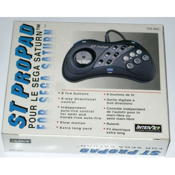 Interact Sega Saturn Controller Gamepad ST Pro Pad