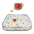 thumbnail image 1 of Interaction Play Mat for Kittens with Fast Rolling Toy and Motion Activated Design for Boredom Cats Entertainment, 1 of 8